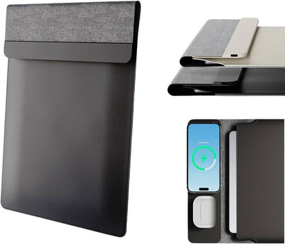 Smart Sleeve | 4 in 1 Laptop Sleeve with wireless charging