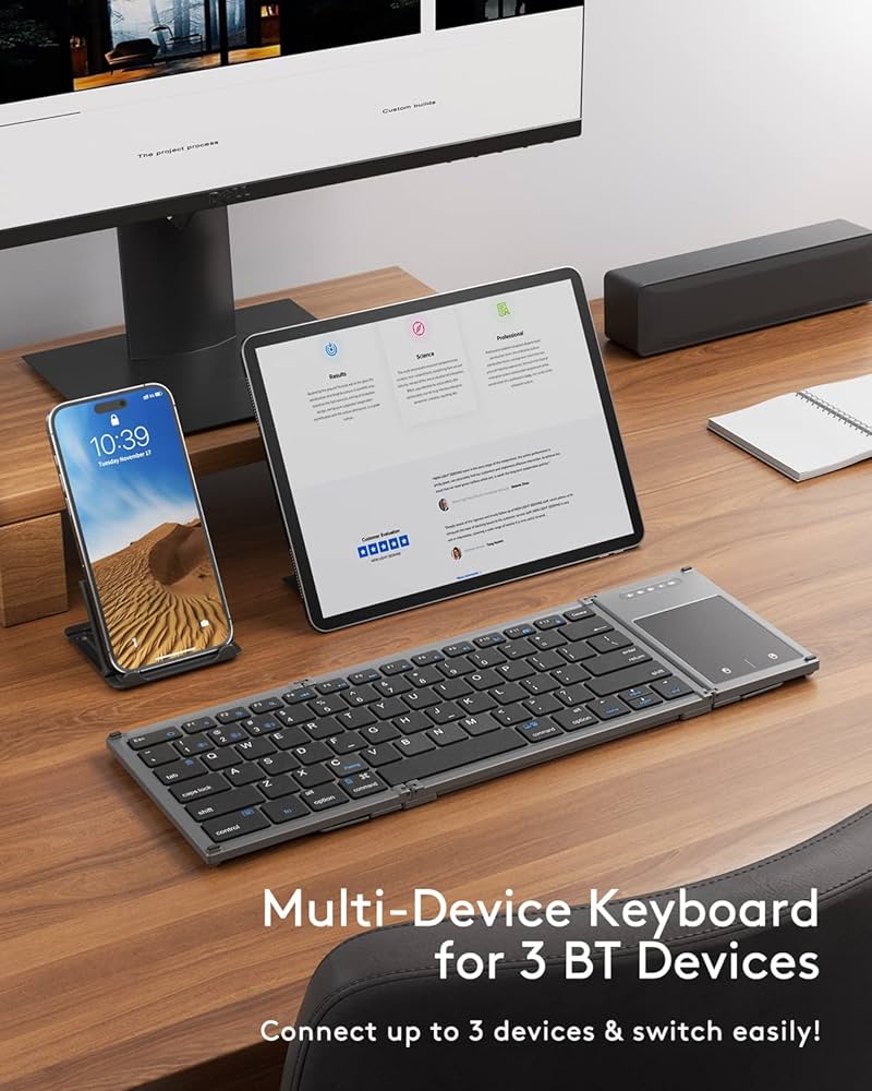 Pocket key | Universal Foldable Wireless Bluetooth Keyboard